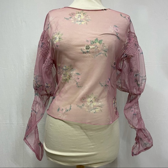 Zara Sheer Blouse - Picture 11 of 16